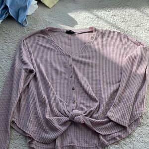 Urban outfitters waffle sweater